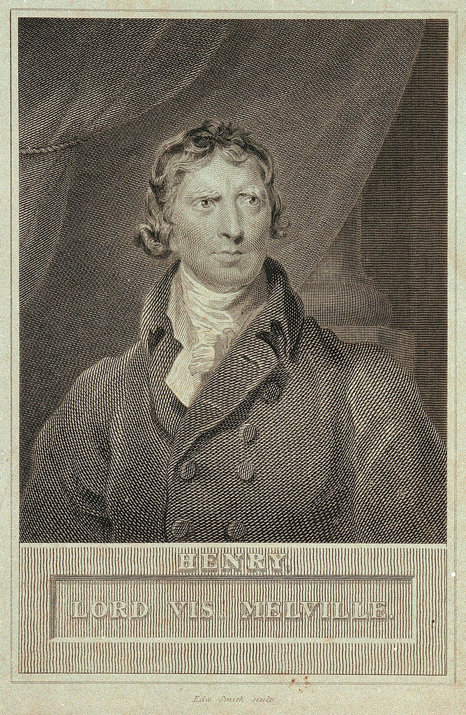Detail of Henry, Lord Viscount Melville by Edward Smith