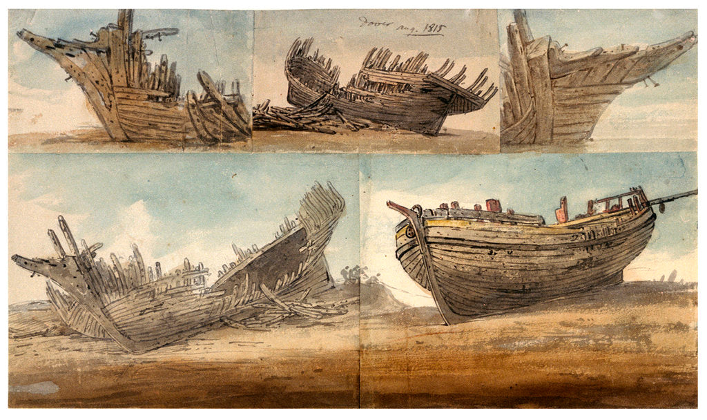 Detail of Dover Aug 1815 by William Payne