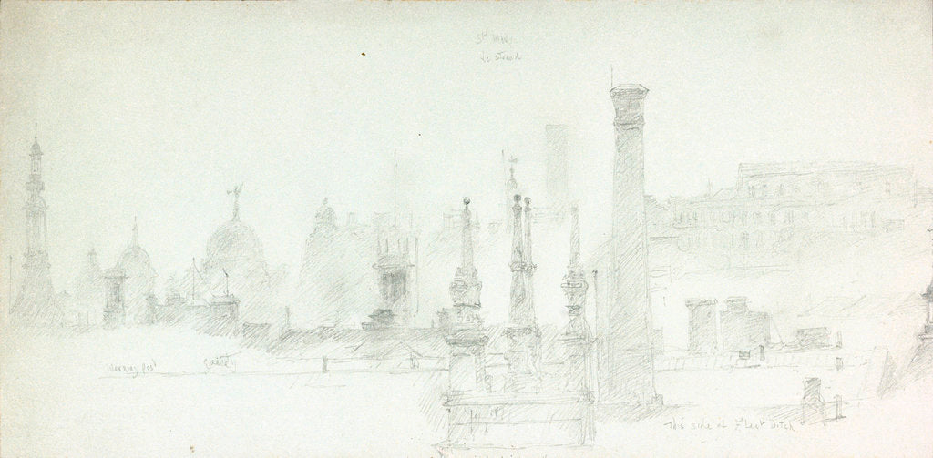 Detail of London by William Lionel Wyllie