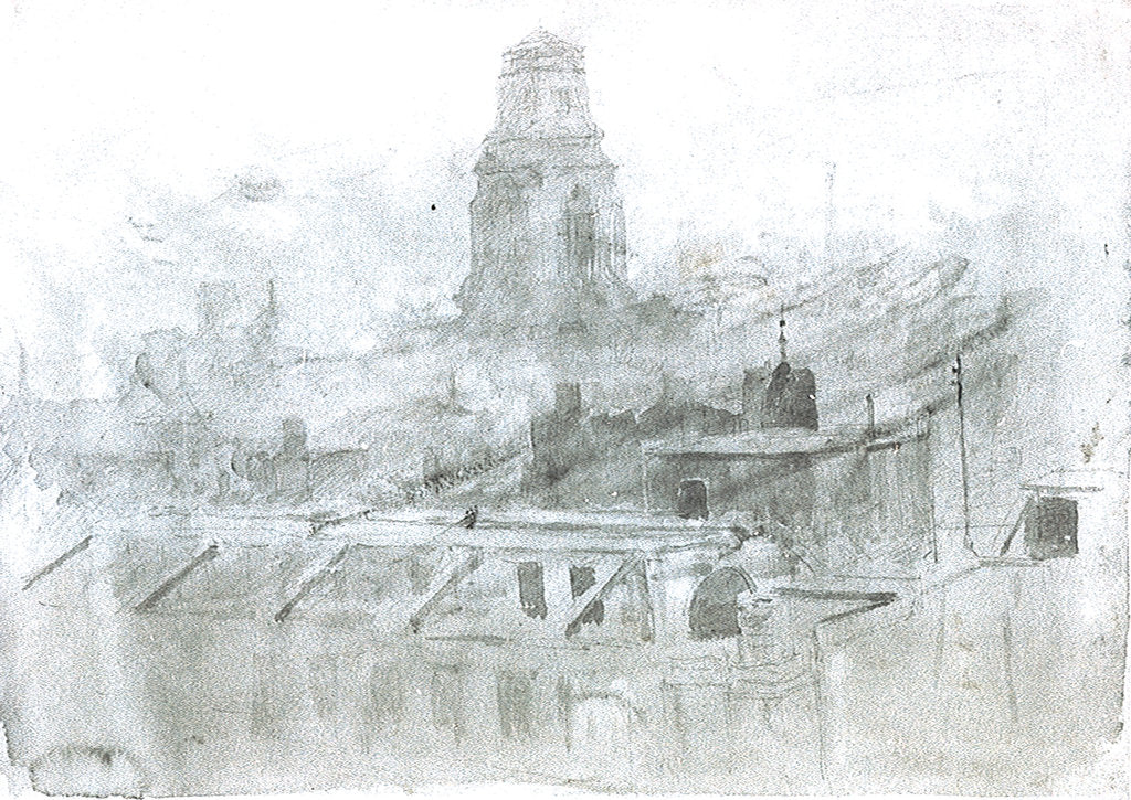 Detail of P.L.A. Buildings by William Lionel Wyllie