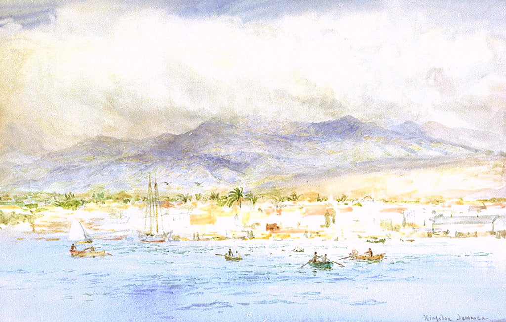 Detail of Kingston, Jamaica by William Lionel Wyllie