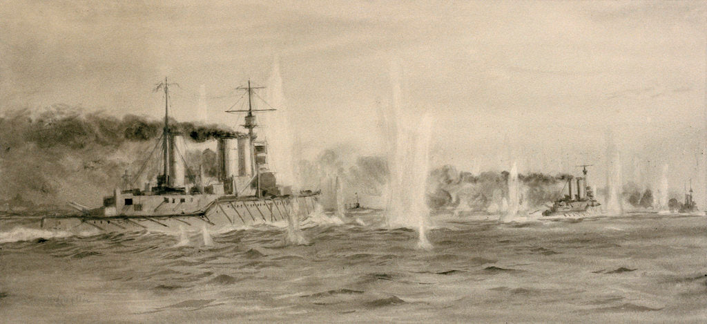 Detail of Jutland by William Lionel Wyllie