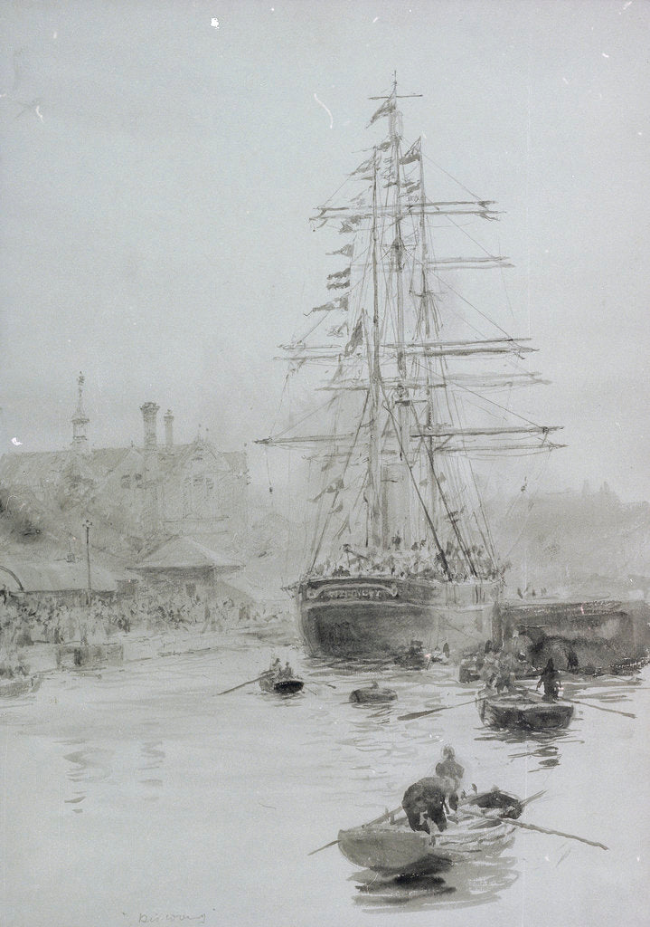 Detail of Discovery by William Lionel Wyllie