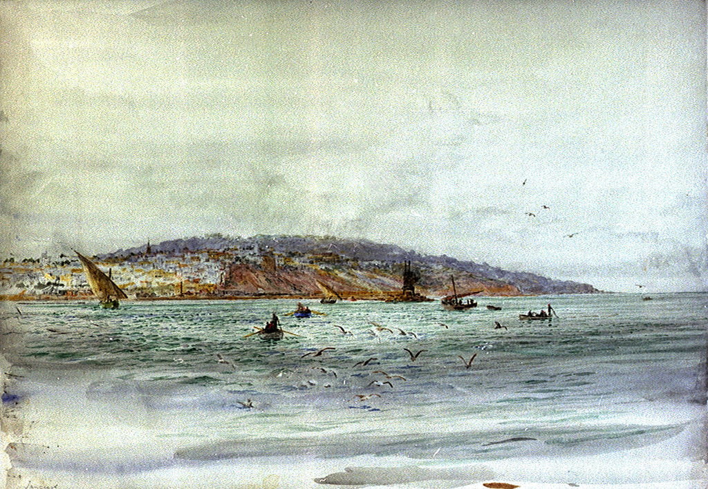 Detail of Tangiers by William Lionel Wyllie