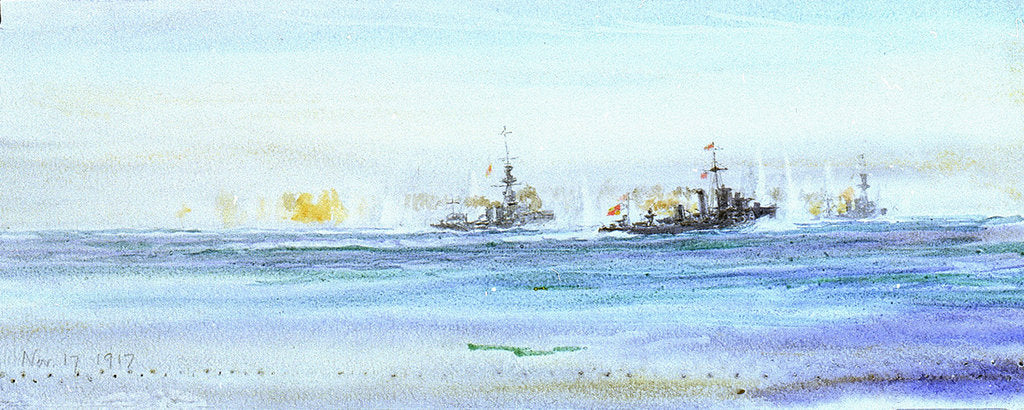 Detail of An Action on November 17th, 1917 by William Lionel Wyllie