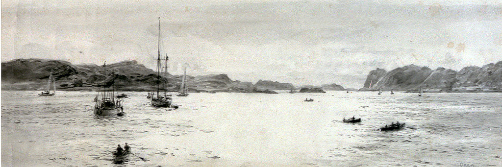 Detail of Oban by William Lionel Wyllie
