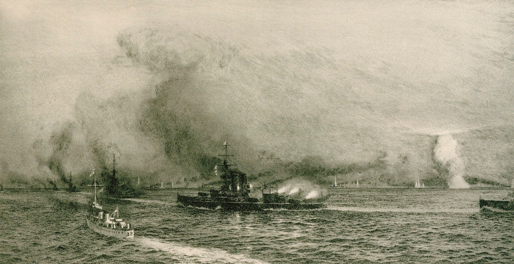 Detail of Windy Corner, Jutland by William Lionel Wyllie
