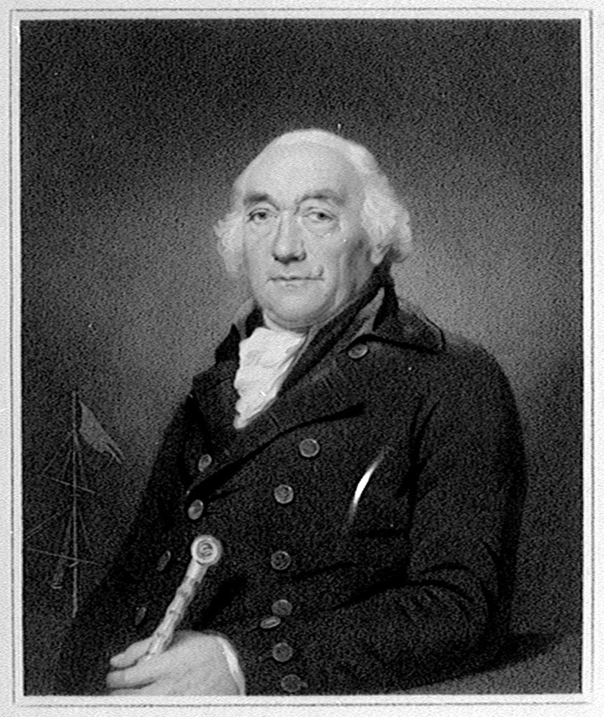 Detail of William Locker, 1731-1800, Lieutenant-Governor of Greenwich Hospital, 1793-1800 by Lemuel Francis Abbott