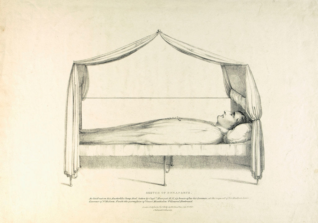 Detail of Napoleon Bonaparte by Frederick Marryat