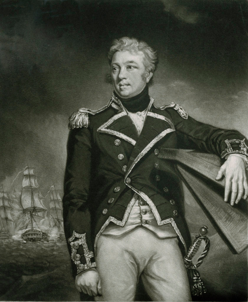 Detail of Sir Philip Charles Henderson Calderwood Durham (1795-1812) by Samuel William Reynolds Richards