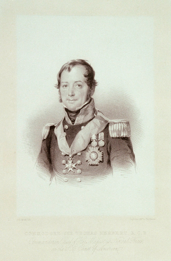 Commodore Sir Thomas Herbert, K.C.B. posters & prints by J.H. Lynch