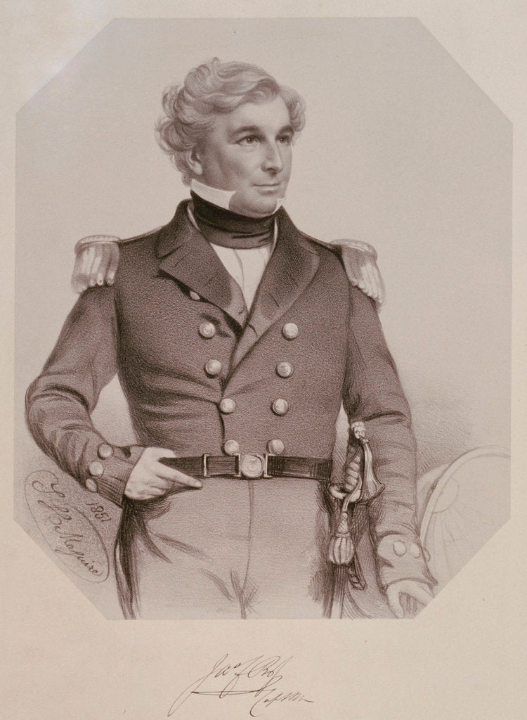 Detail of Captain Jas Ross by T.H. Maguire