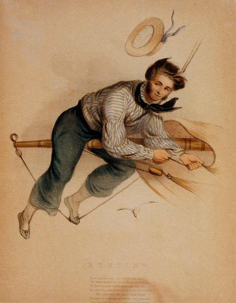 Detail of Reefing by unknown