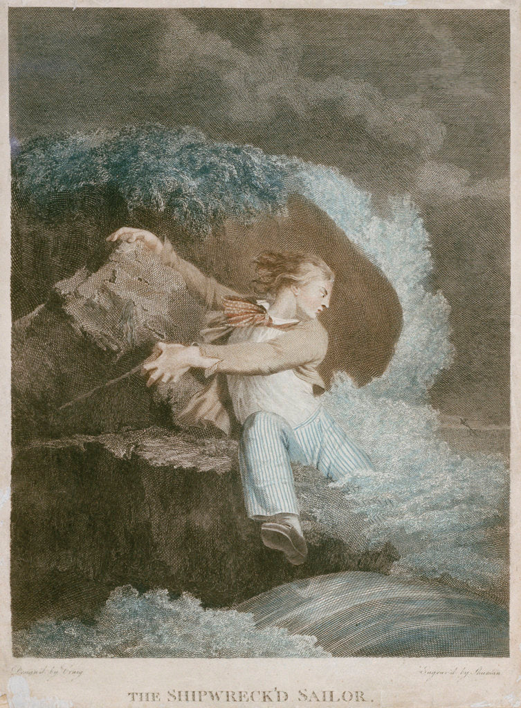 Detail of The Shipwreck'd Sailor by Craig