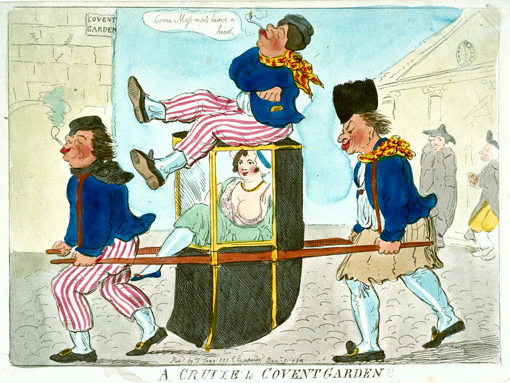 Detail of A Cruize to Covent Garden!! by Thomas Tegg