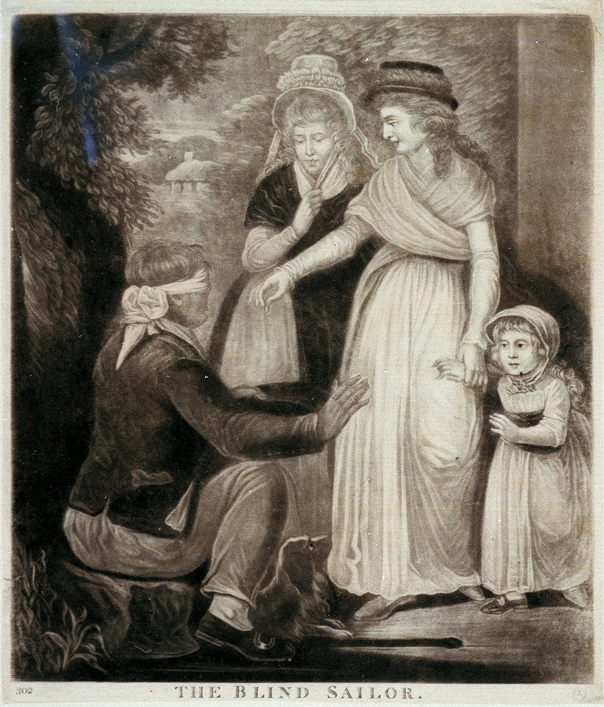 Detail of The blind sailor by unknown