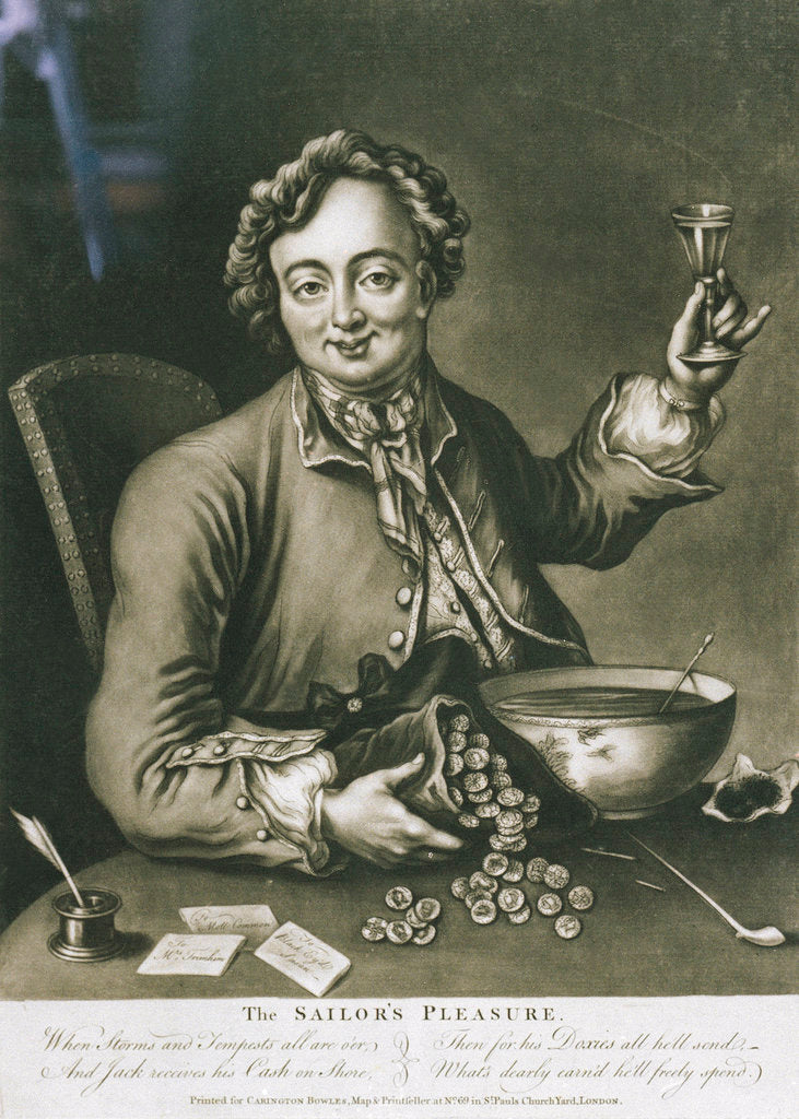 Detail of The Sailor's Pleasure by unknown