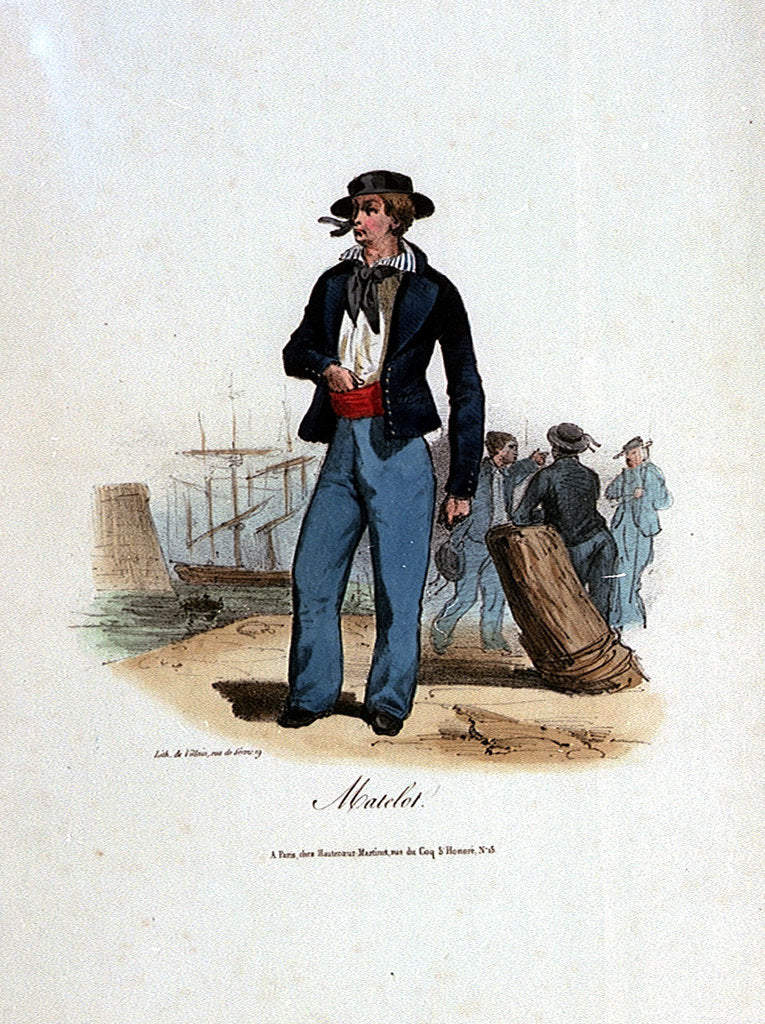 Detail of Matelot (uniform) by de Villain
