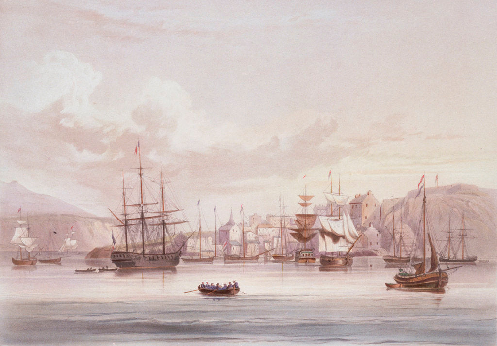 Detail of Lerwick, Shetland by John Christian Schetky