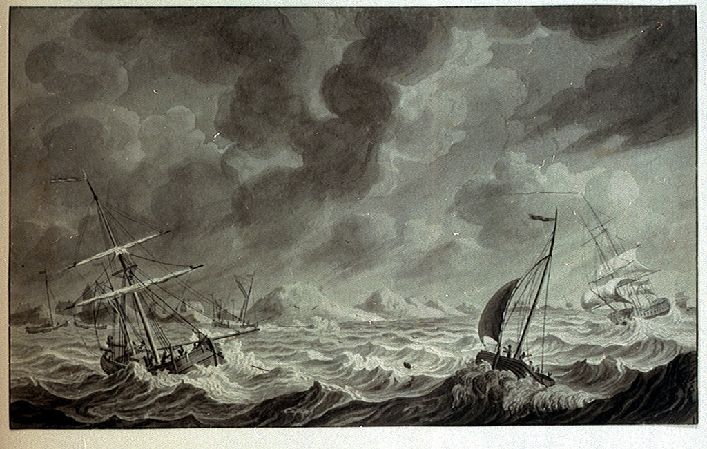 Detail of The Island of Goeree by Dirk de Jong