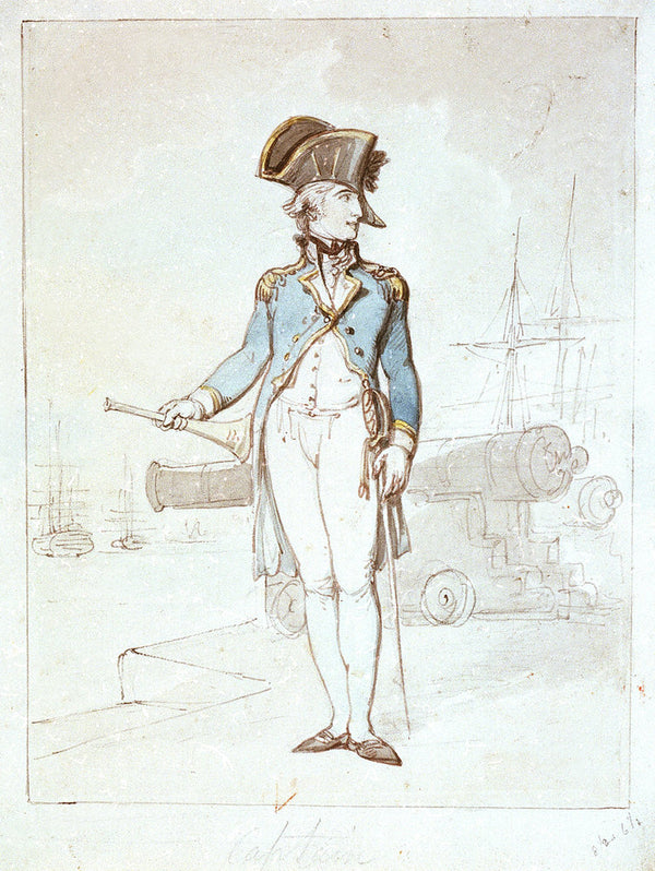 Captain posters & prints by Thomas Rowlandson