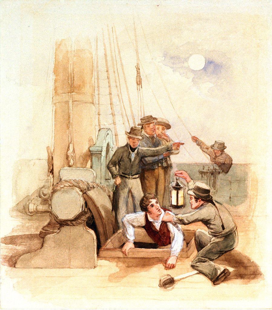 Detail of A surprise by Clarkson Stanfield
