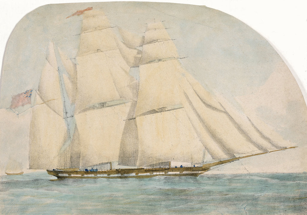 Detail of The opium clipper 'Water Witch' by unknown