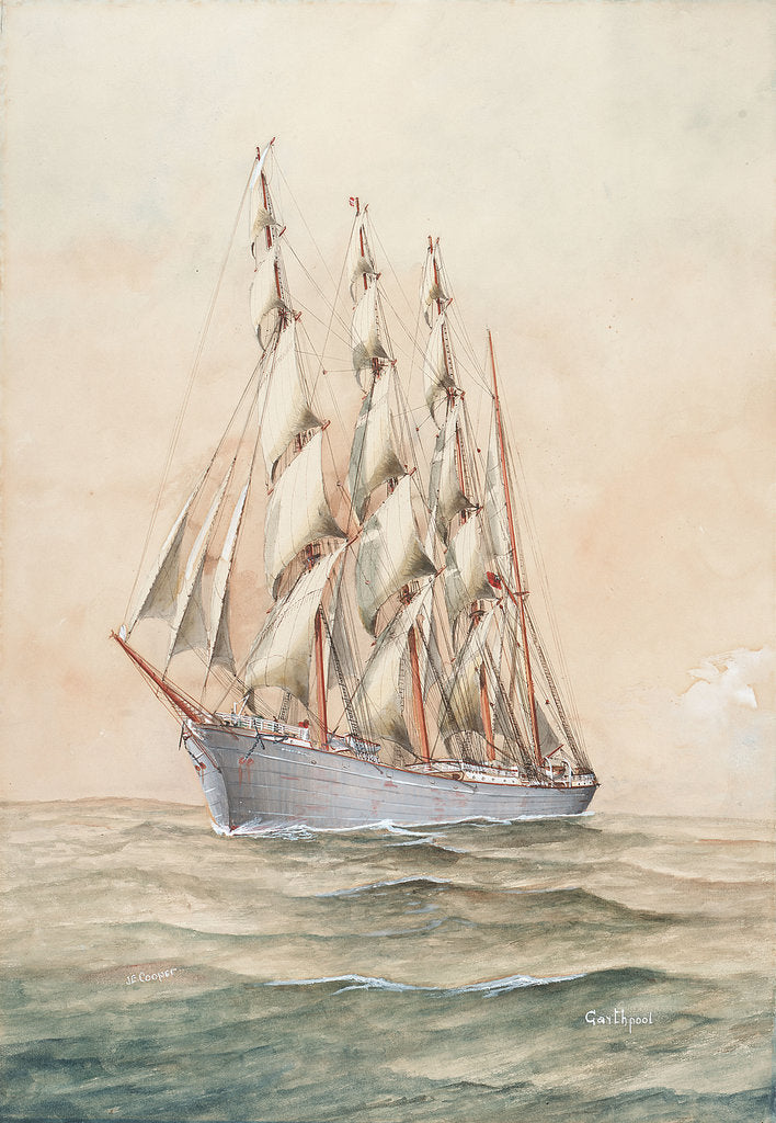 Detail of Garthpool by J.E. Cooper