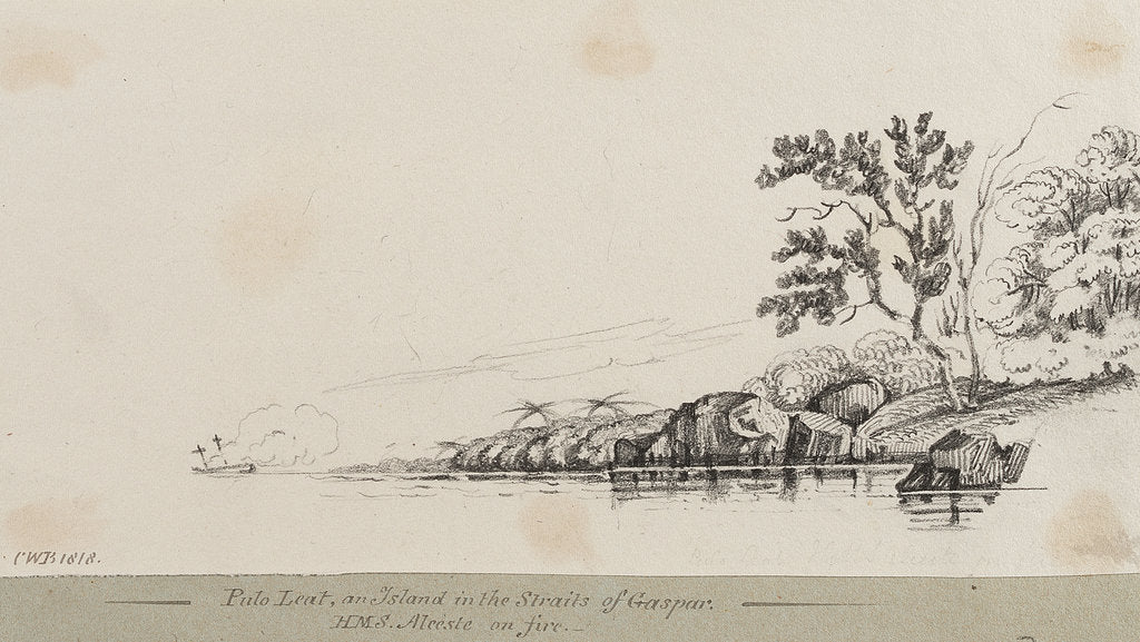 Detail of Pulo Leat by C. W. Browne