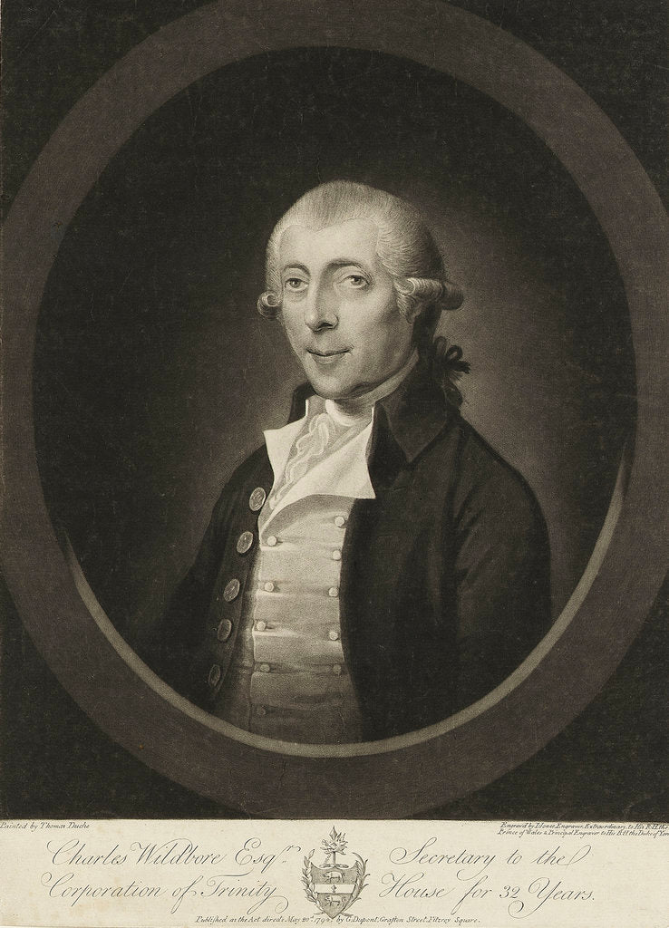 Detail of Charles Wildbore Esq. (d. 1792) by Thomas Duche