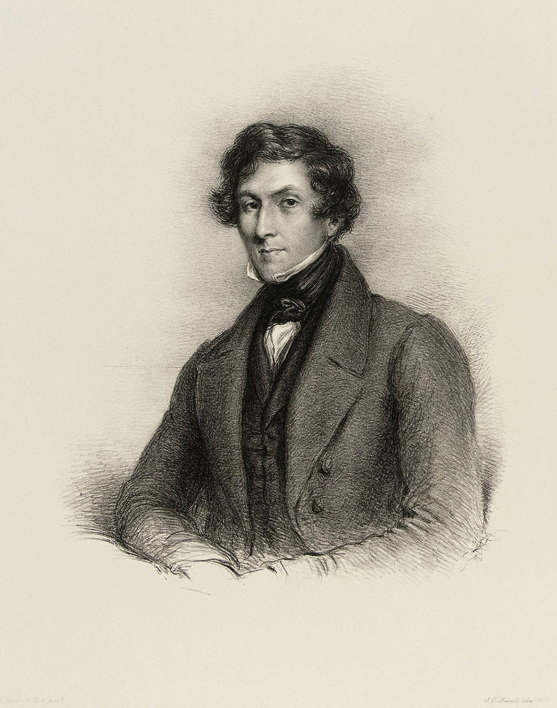 Detail of Richard Green of Blackwall, Born 1803. Died 17th Jan 1863 by Francis Grant