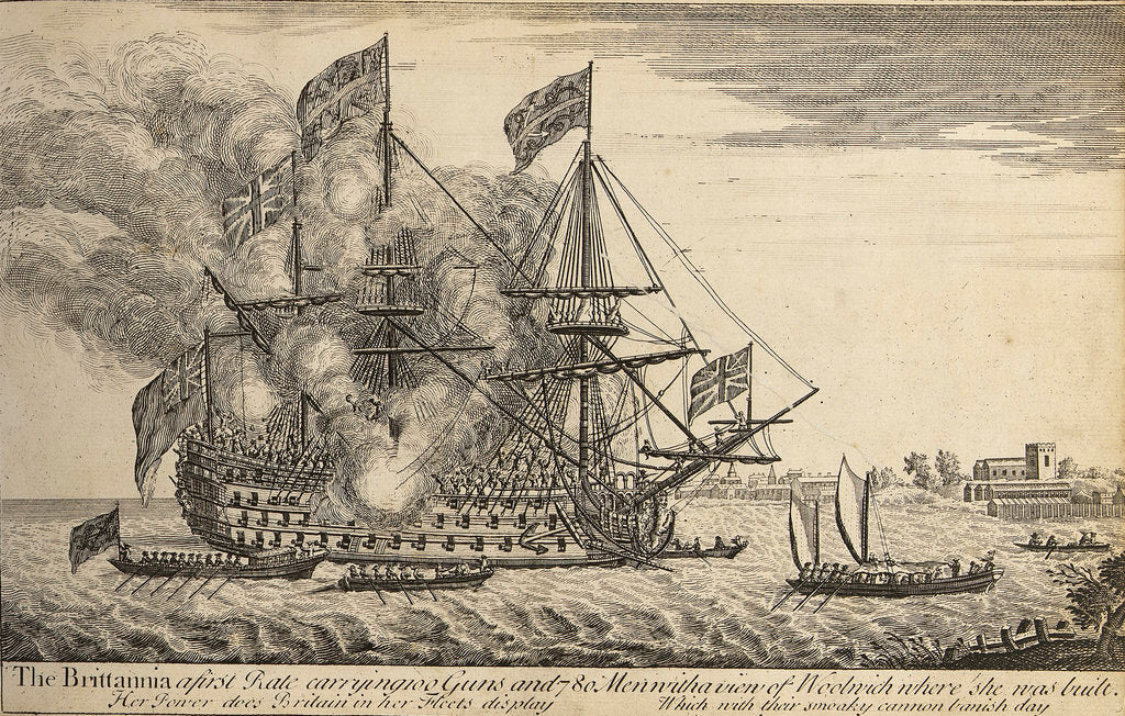 Detail of Brittannia' by Thomas Baston