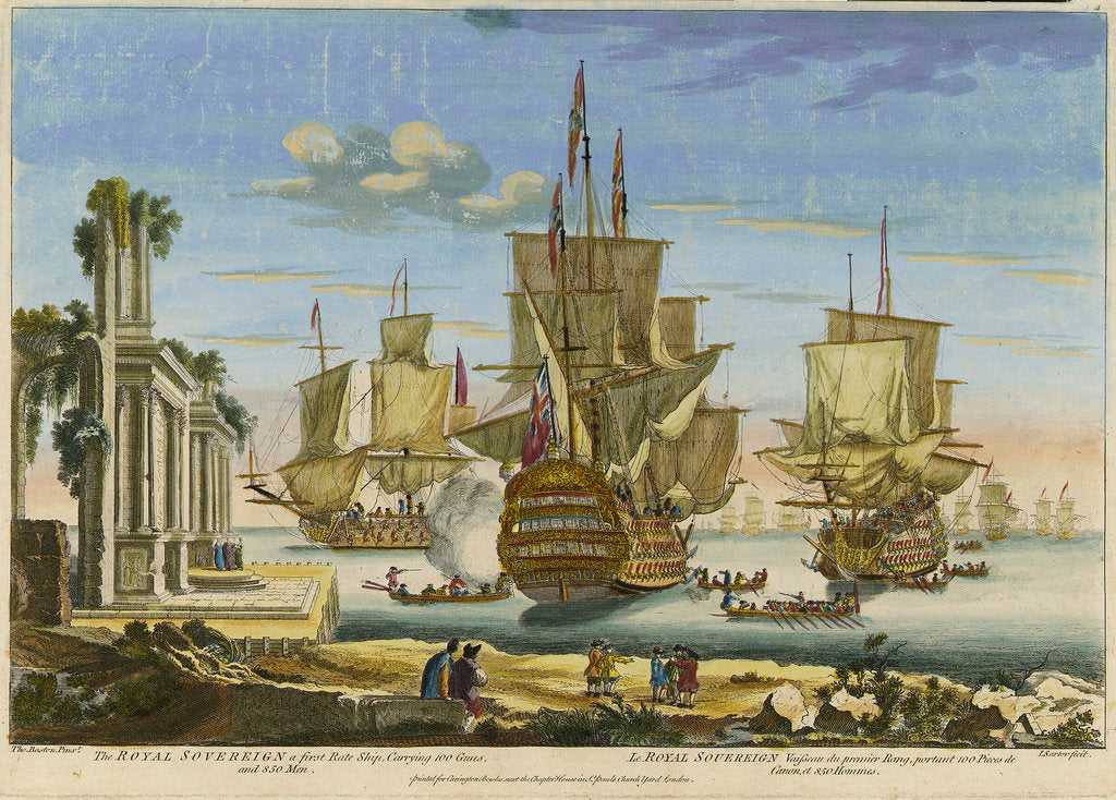 Detail of Royal Sovereign by Thomas Baston