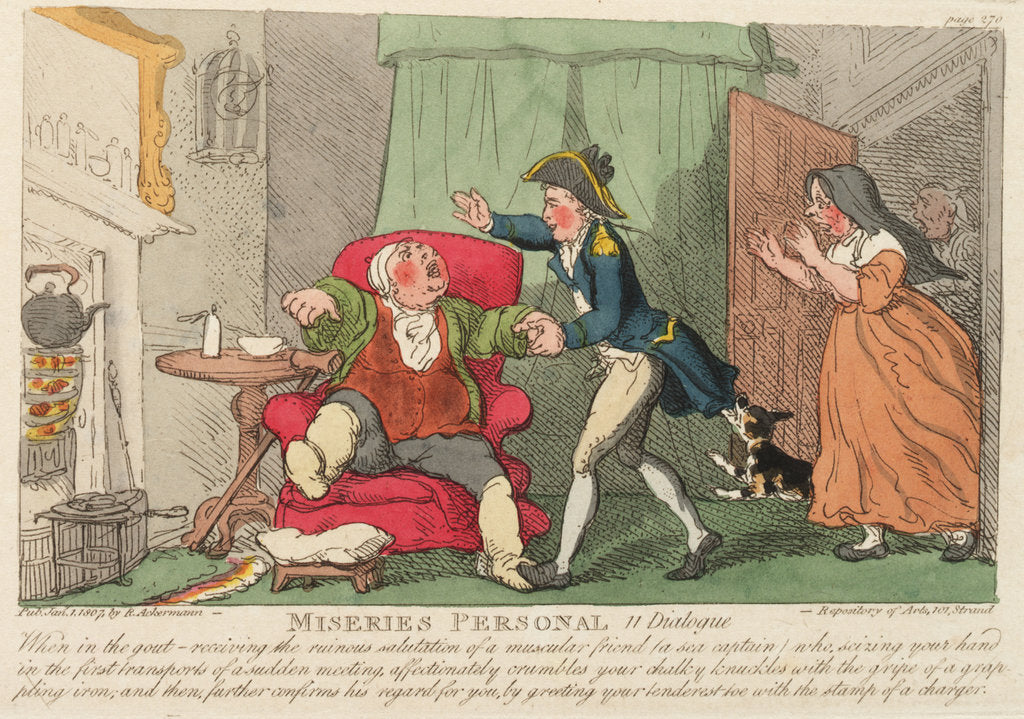 Detail of Miseries Personal by R. Ackermann