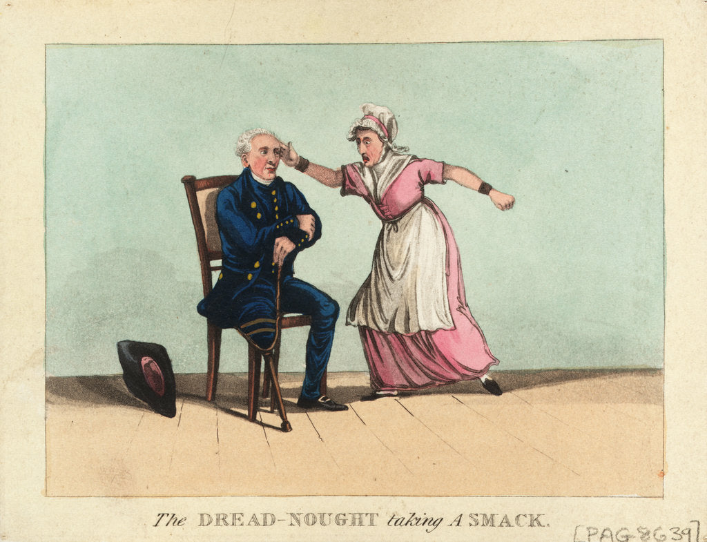 Detail of The Dread nought taking a Smack by unknown