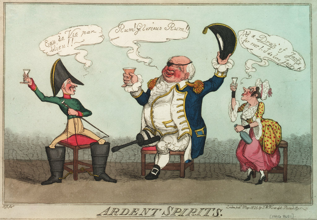 Detail of Ardent Spirits by I.J.