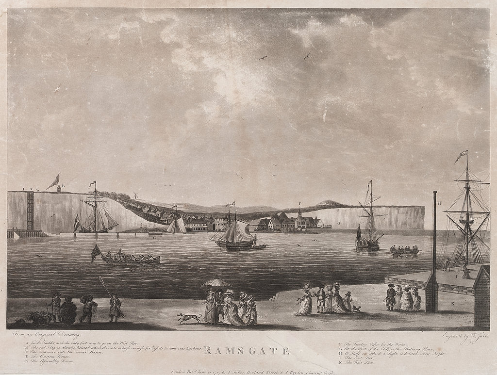 Detail of Ramsgate by Francis Jukes