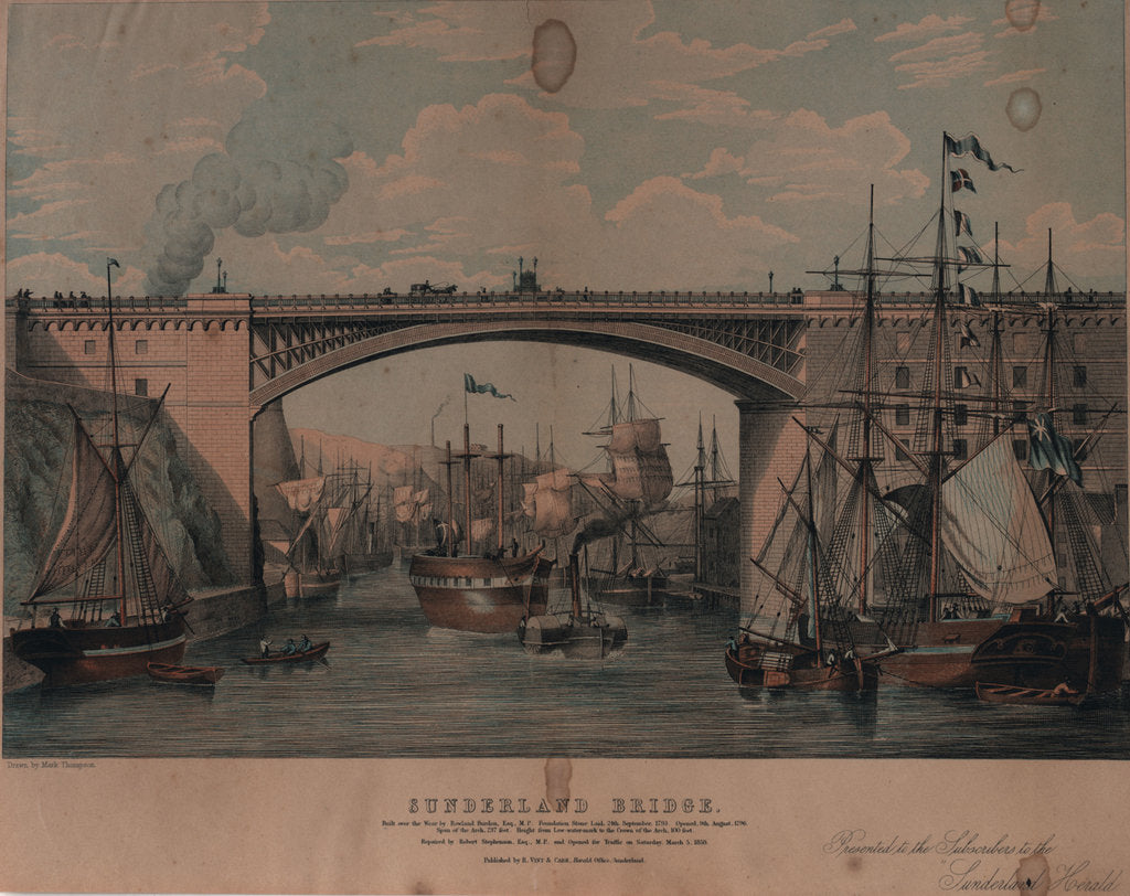 Detail of Sunderland Bridge by Mark Thompson