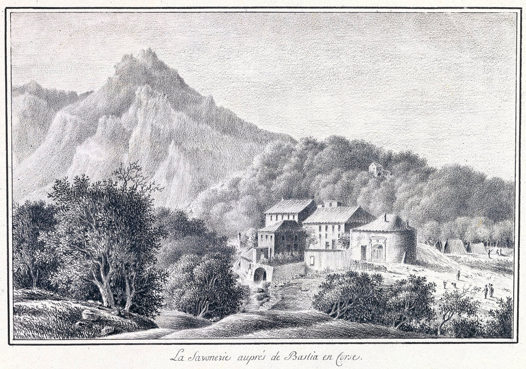 Detail of La Savonezie in Bastia, Corsica by unknown