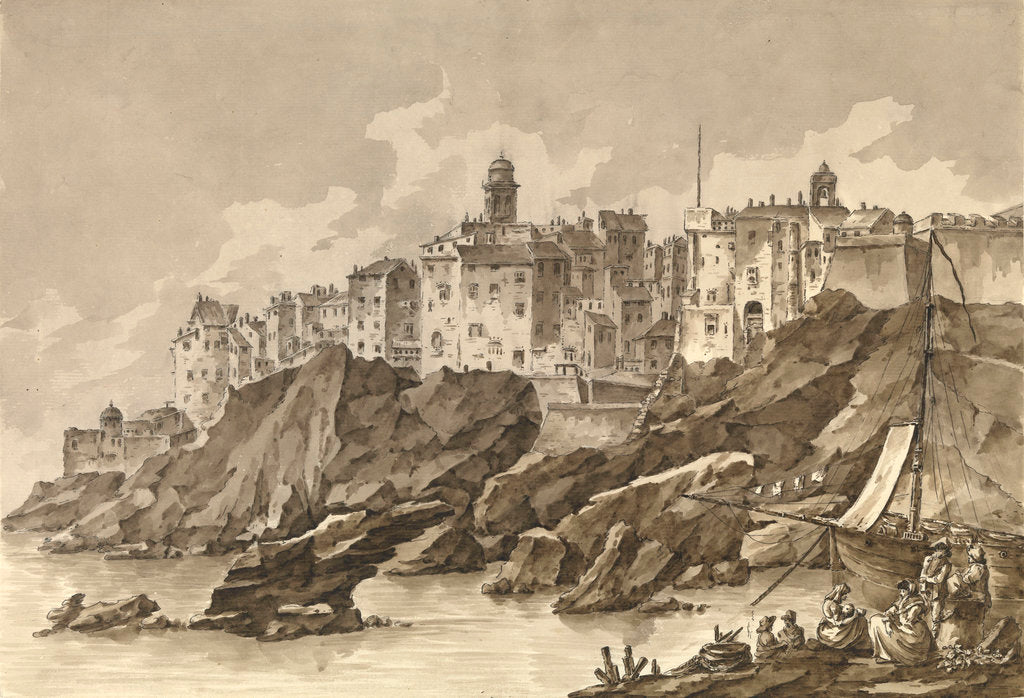 Detail of Port of Bastia, Corsica by unknown