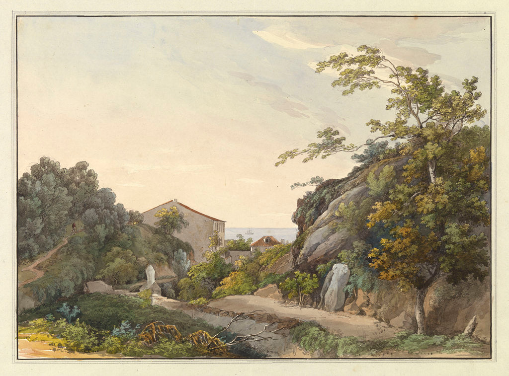Detail of View of Bastia, Corsica by unknown