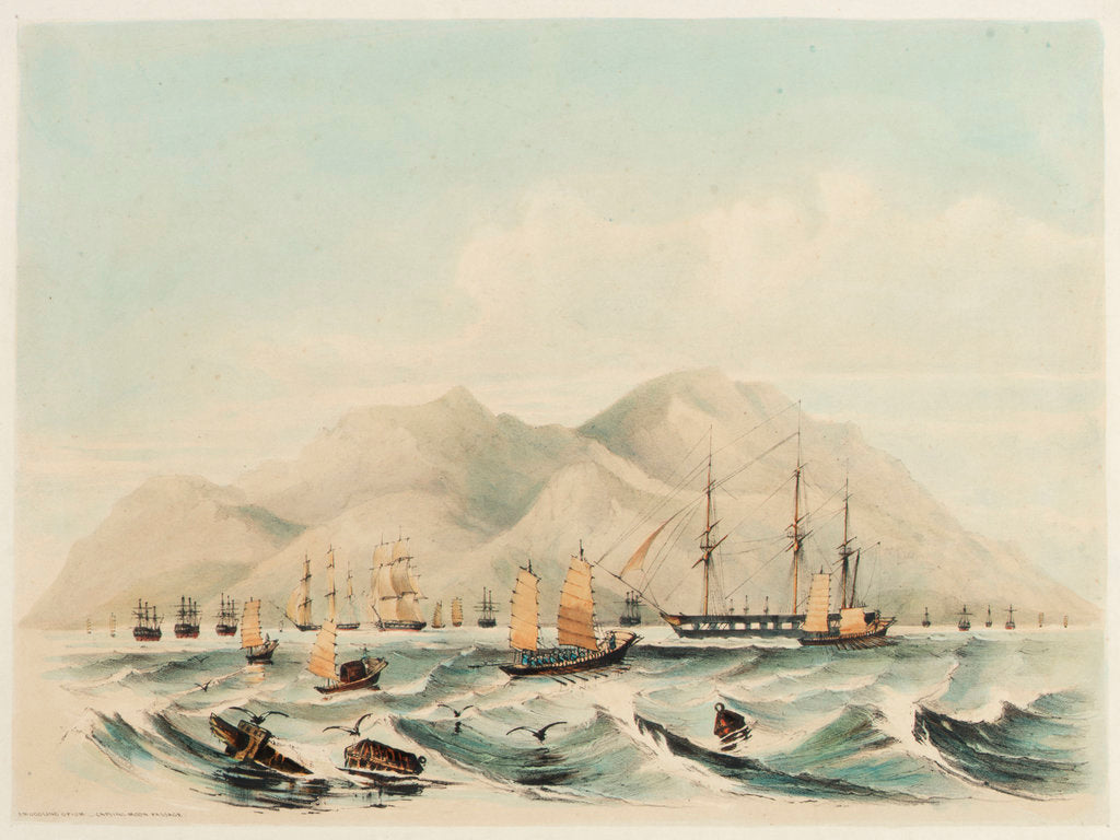 Detail of Smuggling opium - Capsing-Moon Passage by unknown