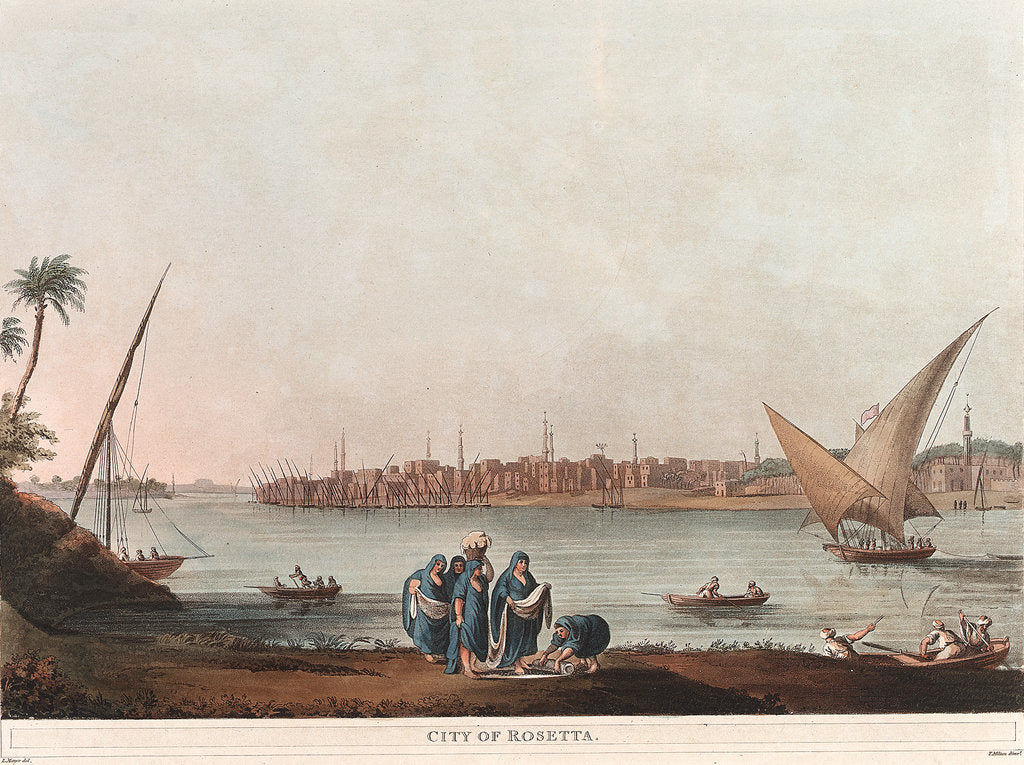 Detail of City of Rosetta by L. Mayer