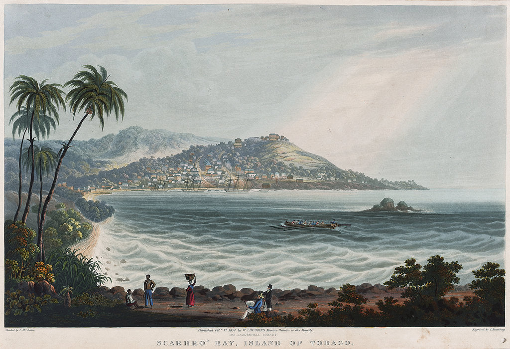 Detail of Scarbro' Bay, Tobago by D. McArthur