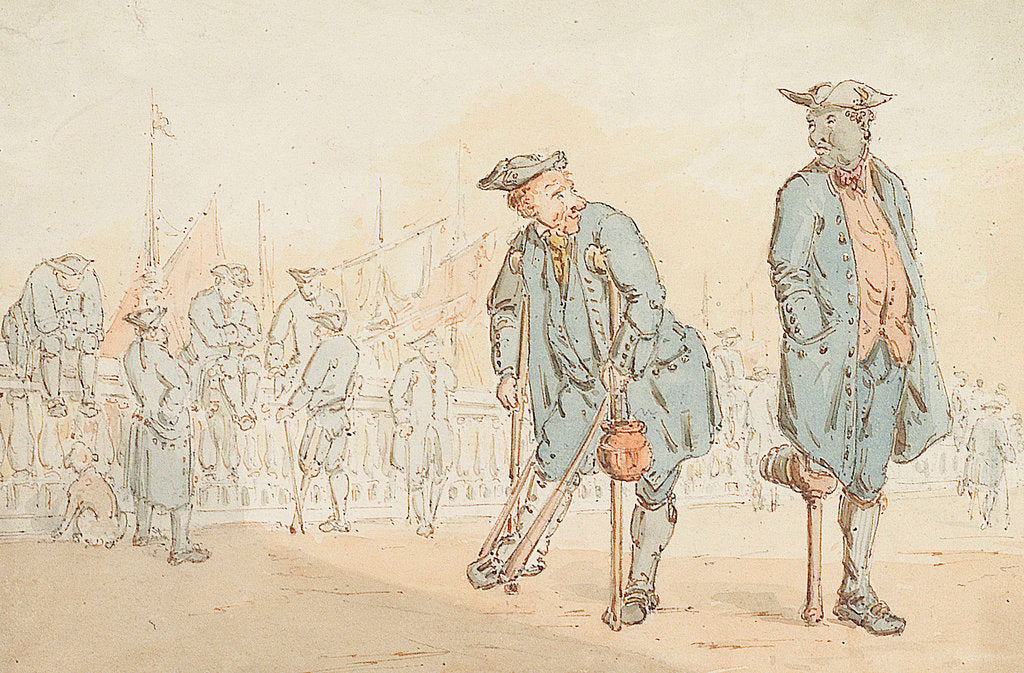 Detail of The pot calling the kettle black by John Thurston