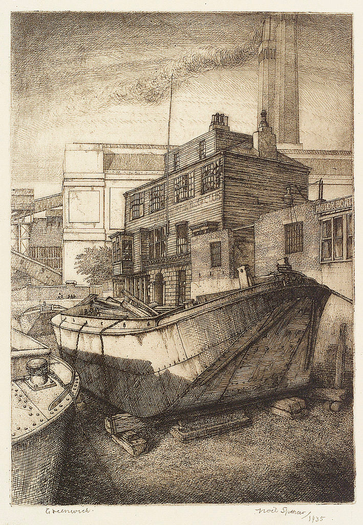 Detail of Greenwich by Noel Spencer