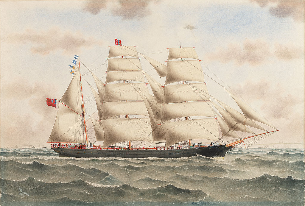 Detail of The 'Beltana' by H. Percival