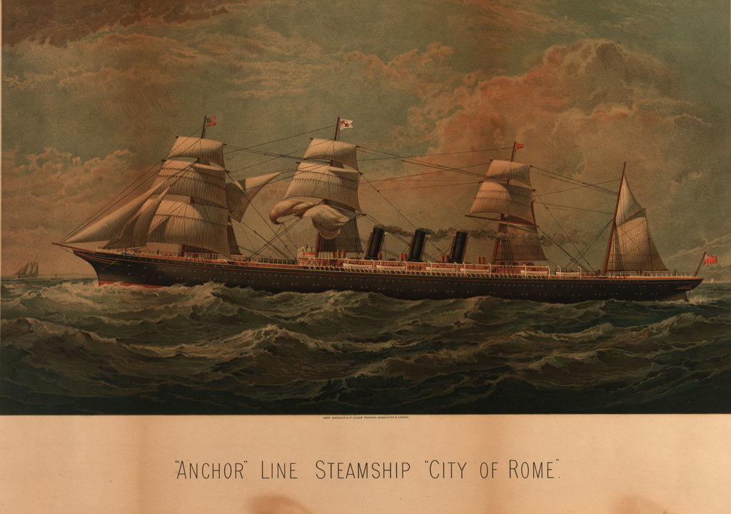 Detail of Screw steamer 'Dora Tully' by W.T. Baldwin