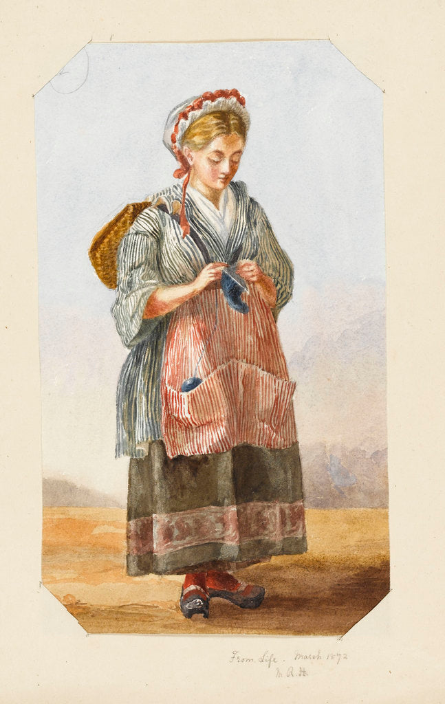 Detail of From Life by Matilda Rose Herschel