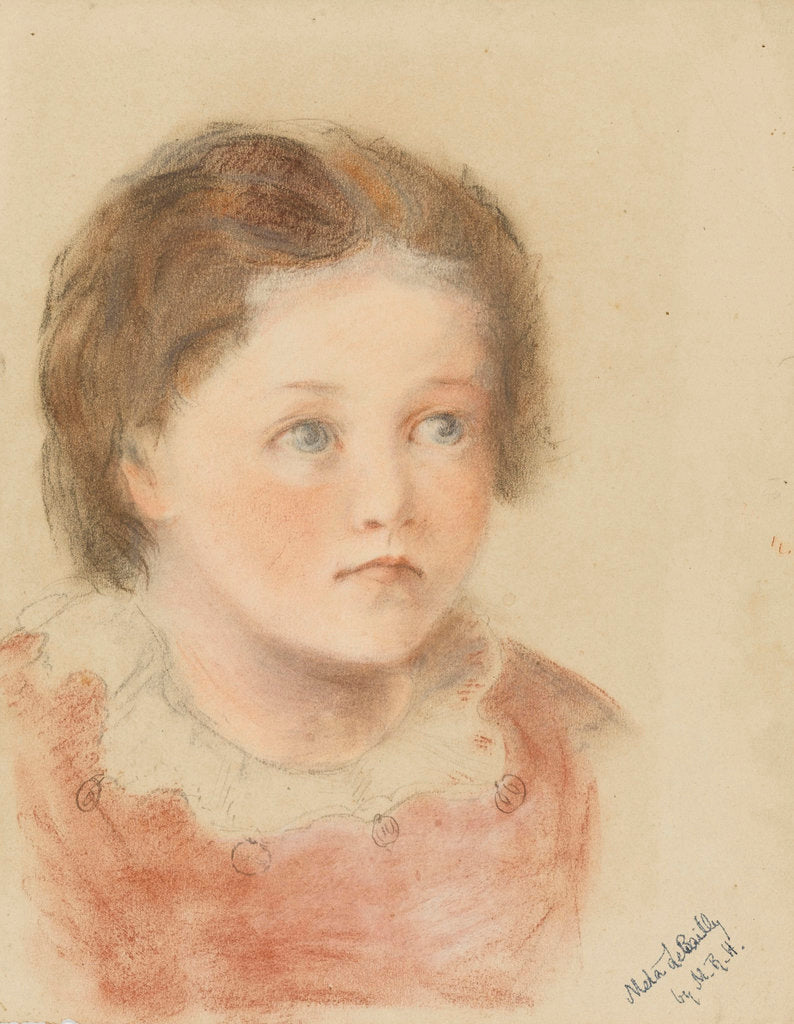 Detail of Meta de Bailly by Matilda Rose Herschel